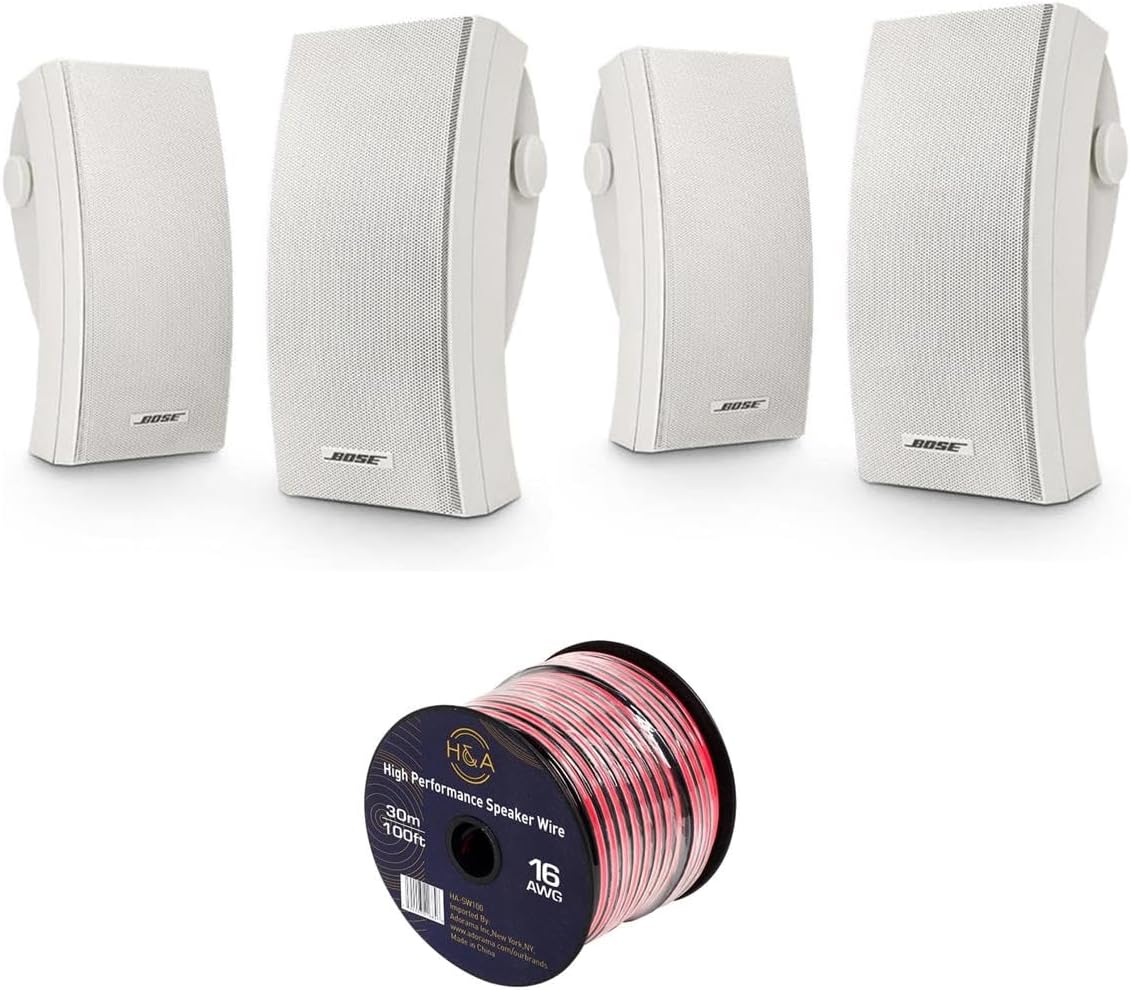 Bose 251 ENVIRONMENTAl SPEAKER 4個セット Bose Music Amplifier + 251 Environmental Speakers Set | Bose